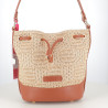 Sac Seau Crochet Fushia